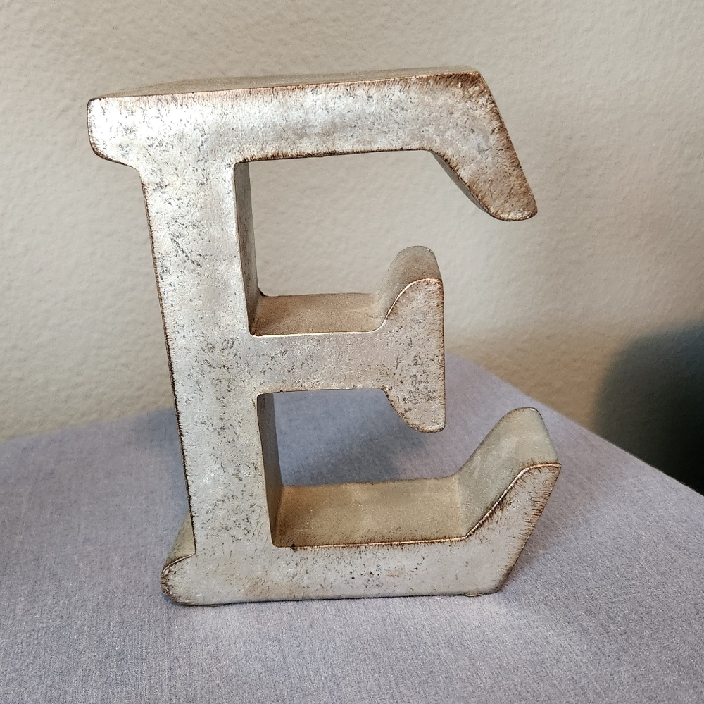 Letter E Initial
